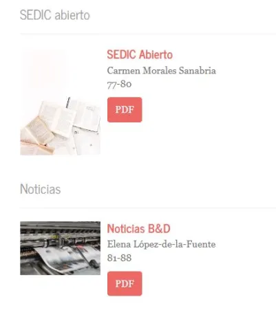 Imagen CLIP de SEDIC. Número 93, enero-julio 2026