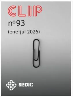 Cubierta CLIP de SEDIC. Número 93, enero-julio 2026