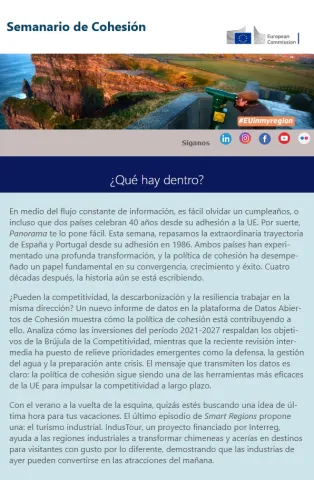 Cubierta Semanario de Cohesión / Cohesion Weekly. Número 18 de junio de 2026