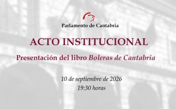 Acto de presentación del libro "Boleras de Cantabria"