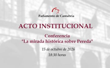 Conferencia "La mirada histórica sobre Pereda"