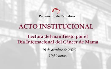 Lectura del manifiesto por el Día Internacional del Cáncer de Mama