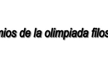 Entrega de premios de la XII Olimpiada Filosófica de Cantabria