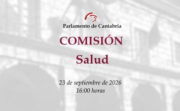 Comisión de Salud. 23 de septiembre de 2026